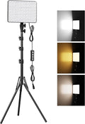 Tanjahopp 30W LED Studio Light with Tripod – 3700 Lux Photography & Video Lighting Kit for Streaming, Vlogging, Gaming & Podcasting
